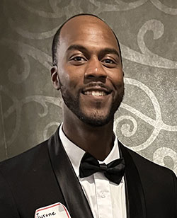 TY Stone, a man in a tuxedo